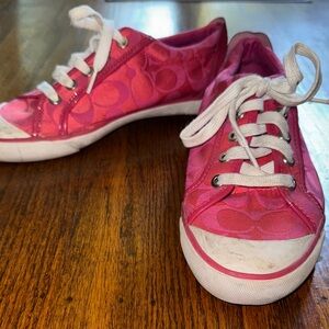 Women’s Coach Pink Sneakers